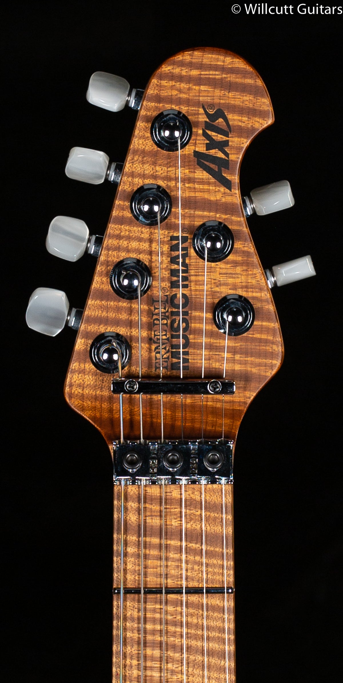 Ernie Ball Music Man Axis Roasted Amber Quilt (692)