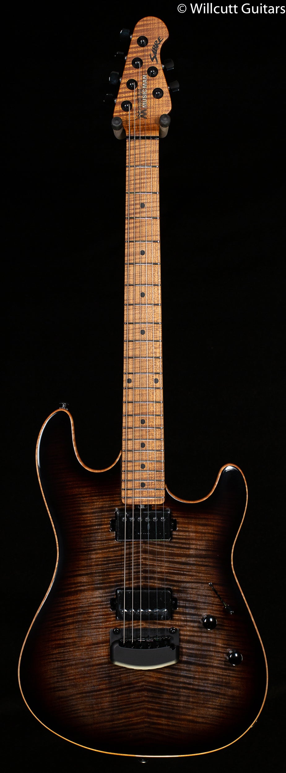Ernie Ball Music Man Sabre HH Trem Cobra Flame