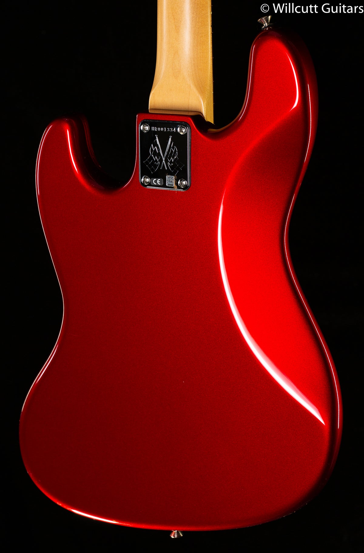 Fender Vintage Hot Rod &#39;70s Jazz Bass Candy Apple Red Rosewood Bass Guitar