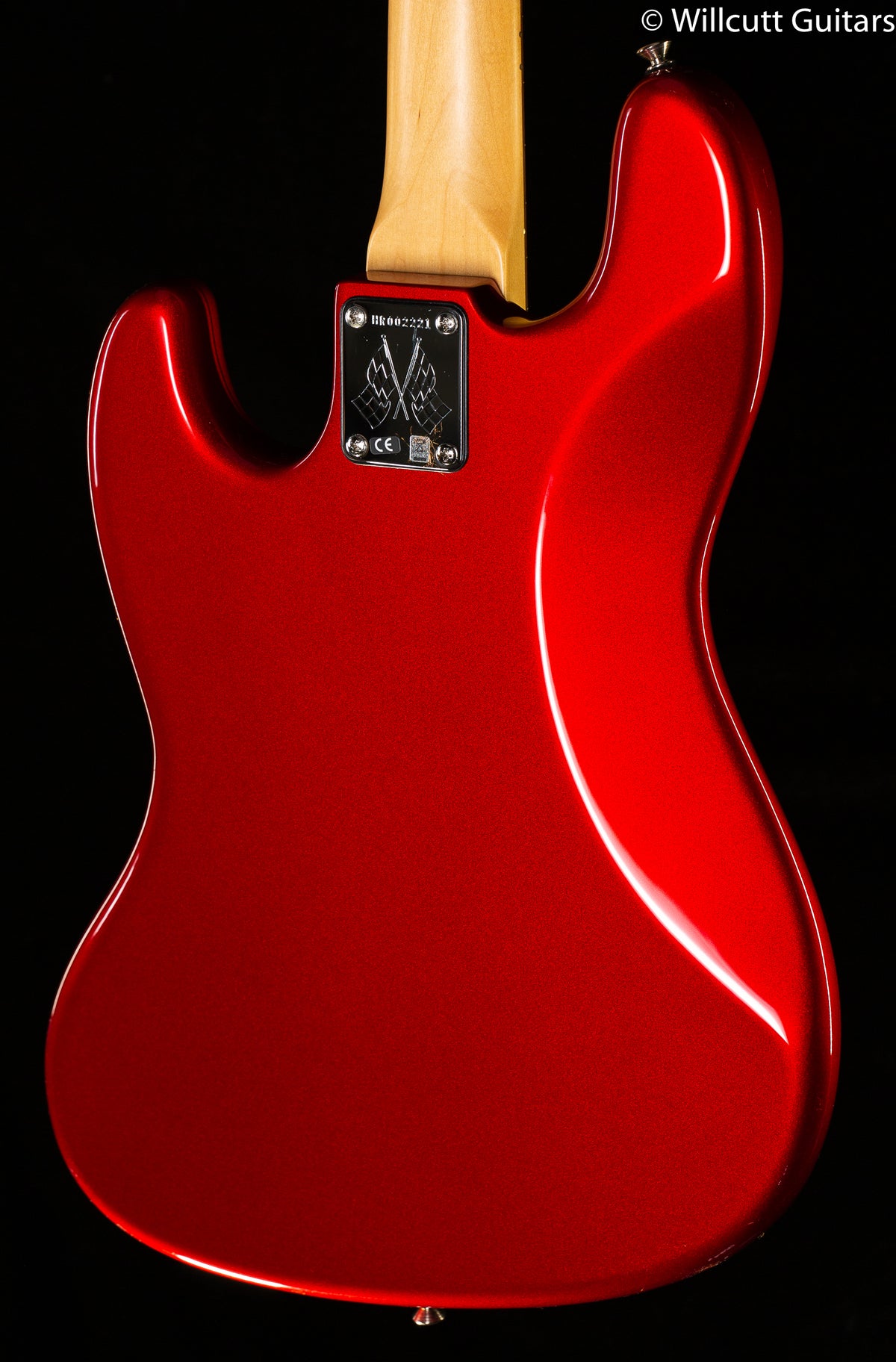 Fender Vintage Hot Rod &#39;70s Jazz Bass Candy Apple Red Rosewood Bass Guitar