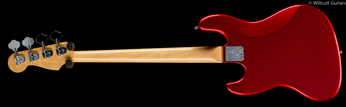 Fender Vintage Hot Rod &#39;70s Jazz Bass Candy Apple Red Rosewood Bass Guitar