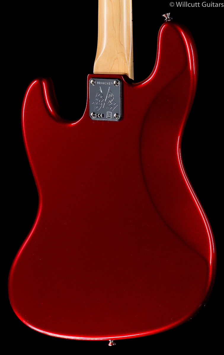Fender Vintage Hot Rod &#39;70s Jazz Bass Candy Apple Red Rosewood Bass Guitar