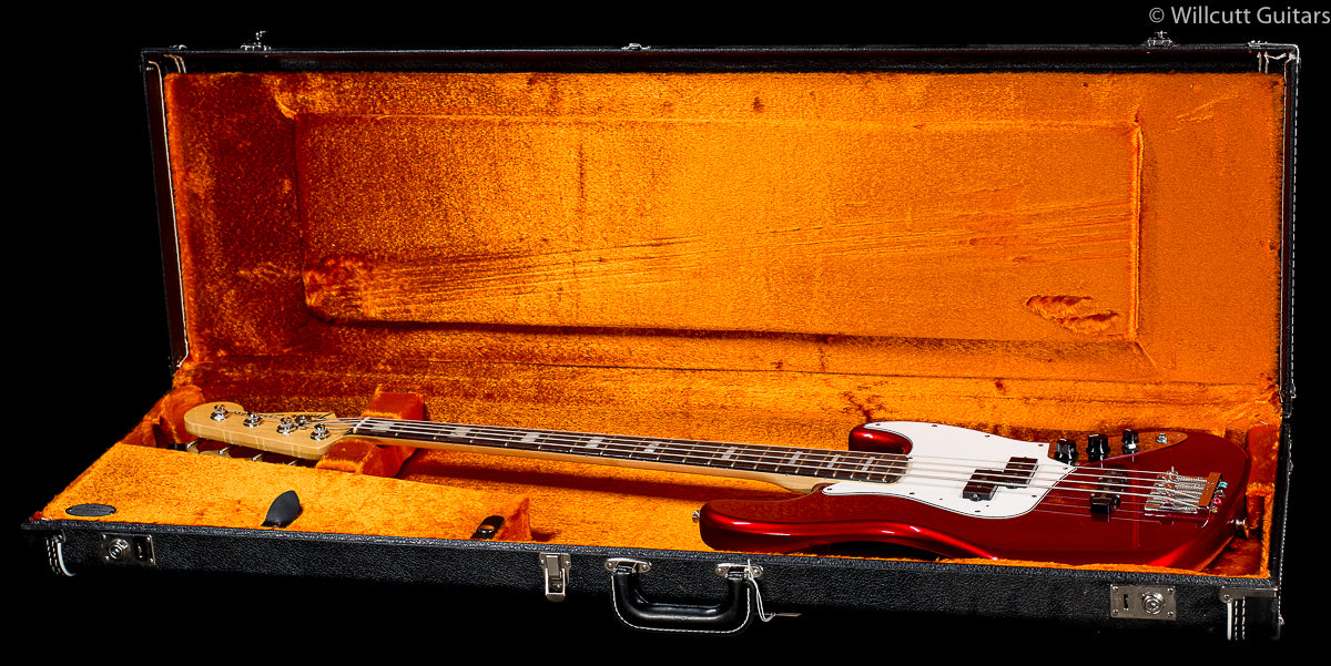 Fender Vintage Hot Rod &#39;70s Jazz Bass Candy Apple Red Rosewood Bass Guitar
