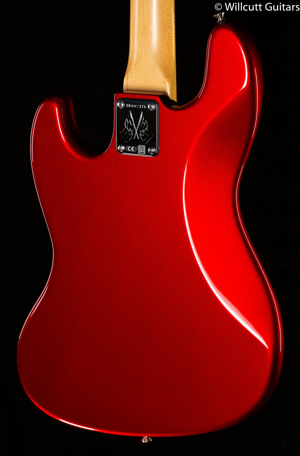 Fender Vintage Hot Rod &#39;70s Jazz Bass Candy Apple Red Rosewood Bass Guitar