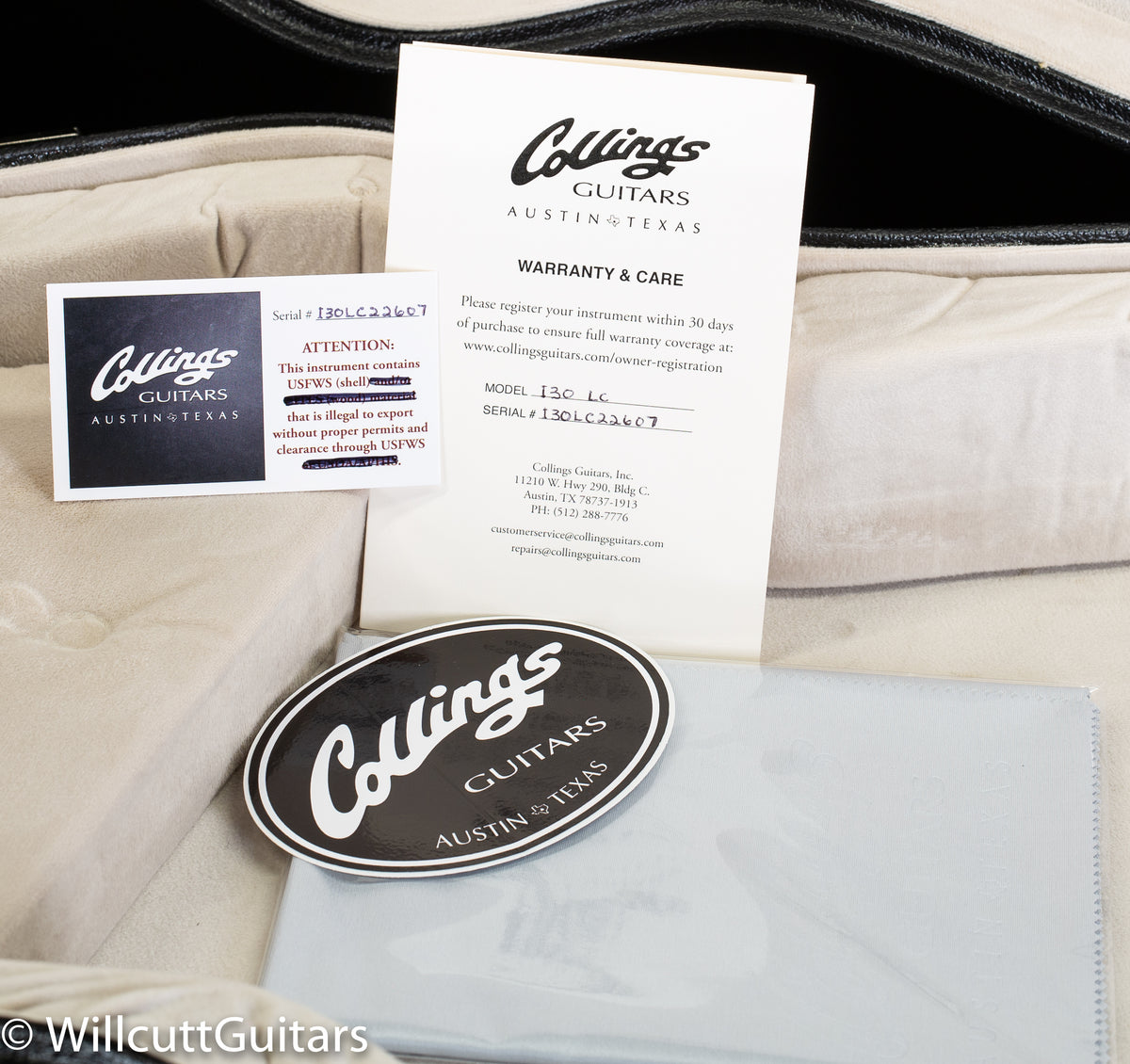 Collings I-30 LC Electric Guitar Trans Orange (607)