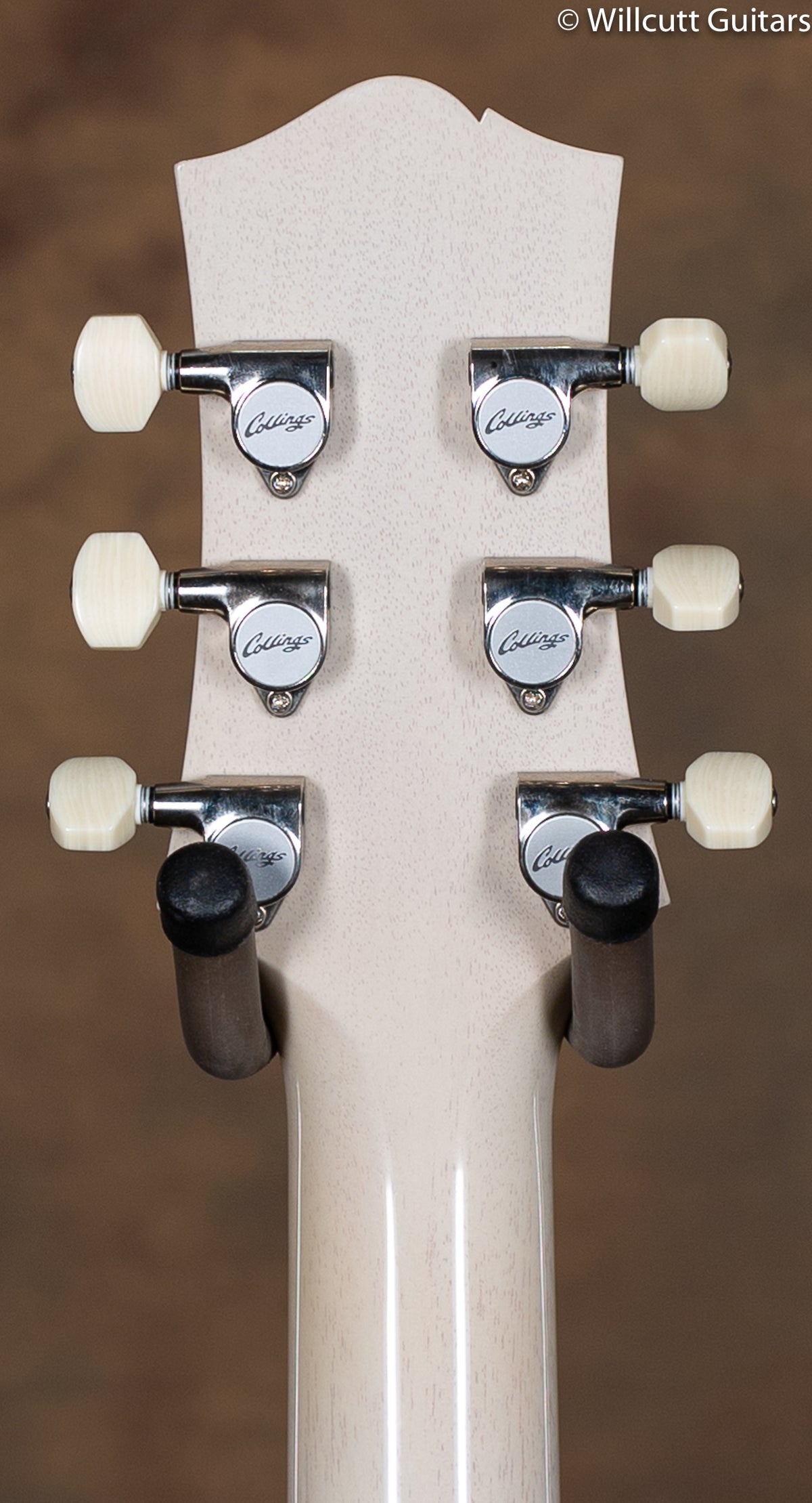 Collings I-35 Deluxe Vintage White Throbaks
