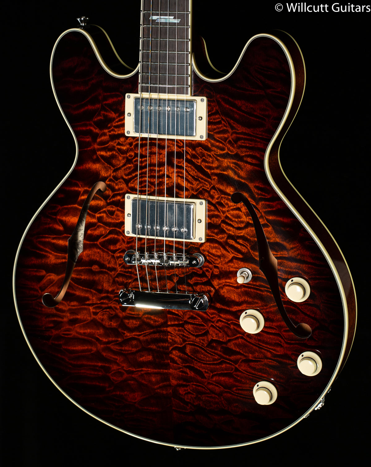 Collings I-35 Deluxe Tiger Eye Sunburst