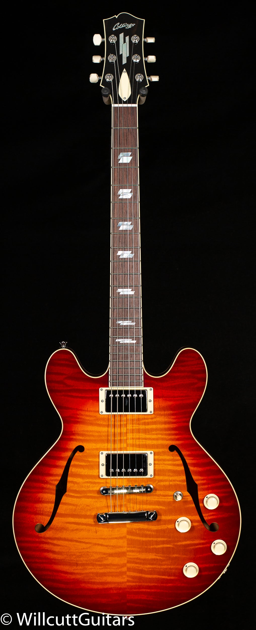 Collings I-35 Deluxe Dark Cherry Sunburst (189)