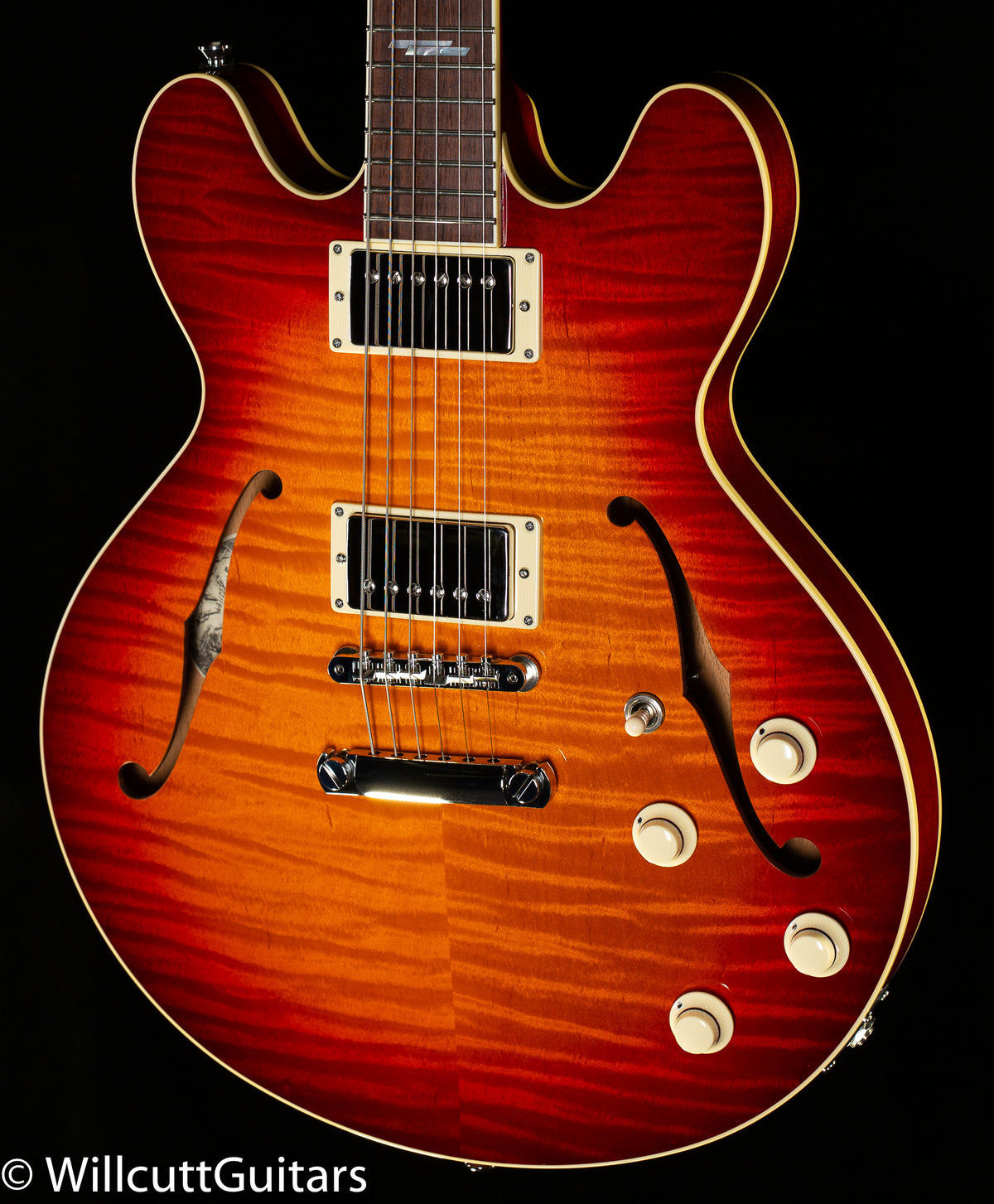 Collings I-35 Deluxe Dark Cherry Sunburst (189)