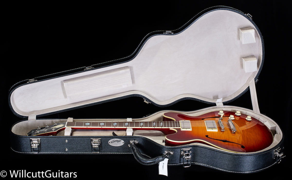 Collings I-35 Deluxe Dark Cherry Sunburst (189)