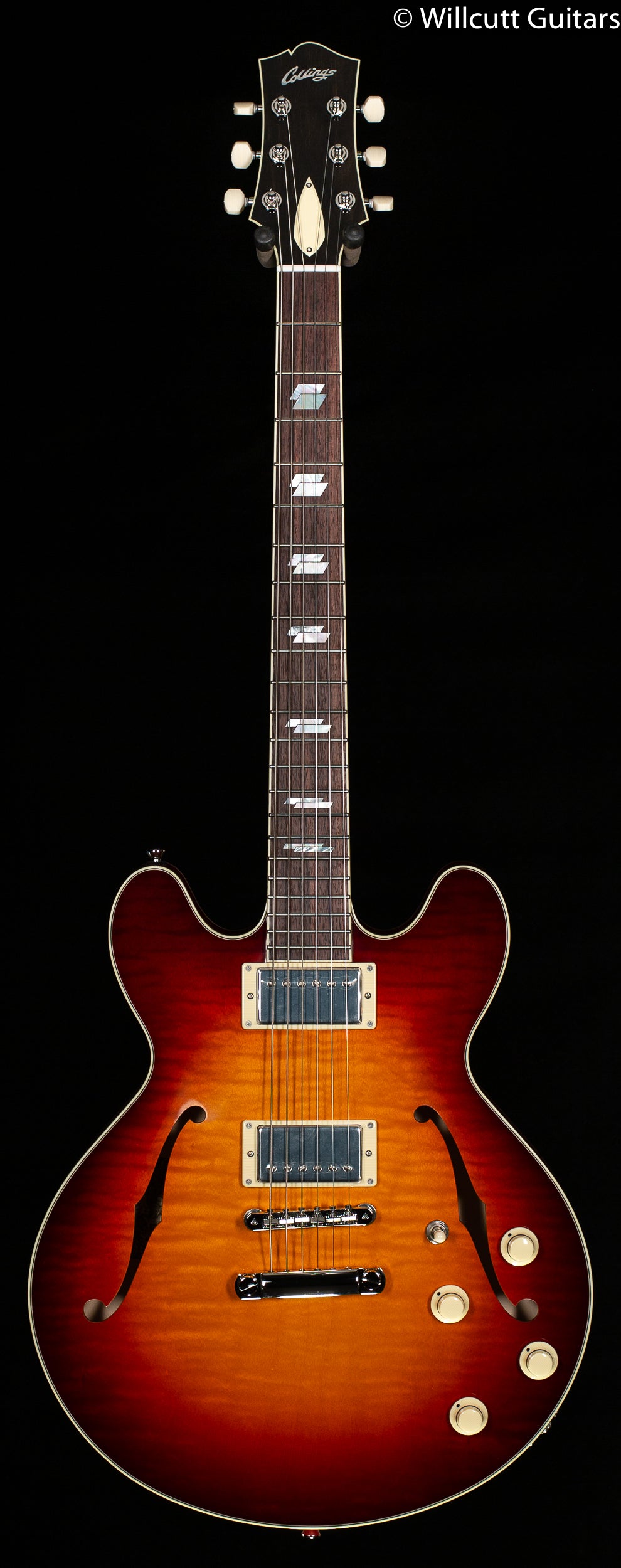 Collings I-35 LC Deluxe Dark Cherry Sunburst