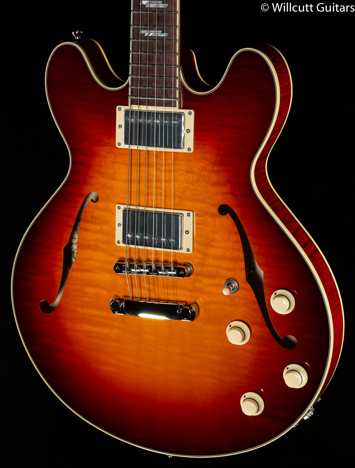 Collings I-35 LC Deluxe Dark Cherry Sunburst