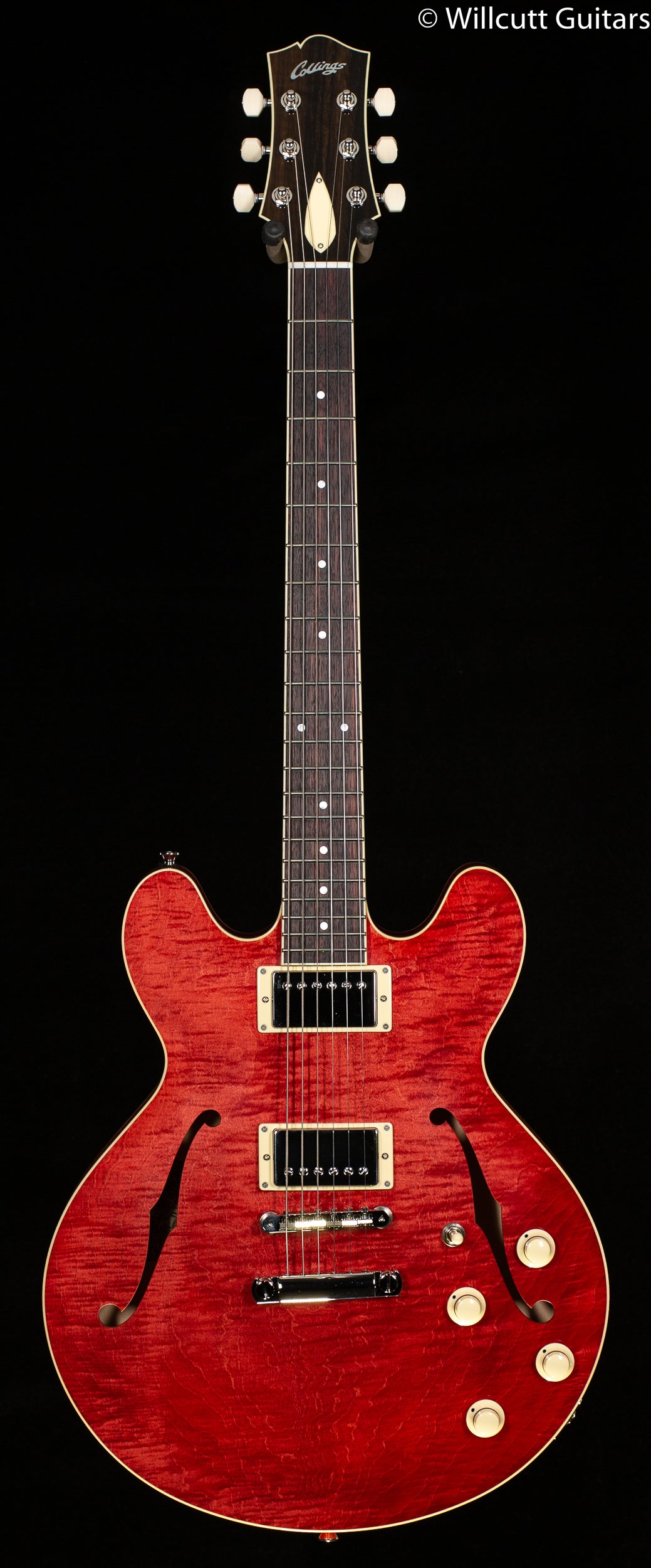 Collings I-35 LC Deluxe Faded Cherry Ron Ellis Pickups (855)