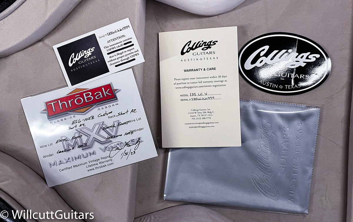 Collings I-35 LC Vintage Tobacco Sunburst (999)