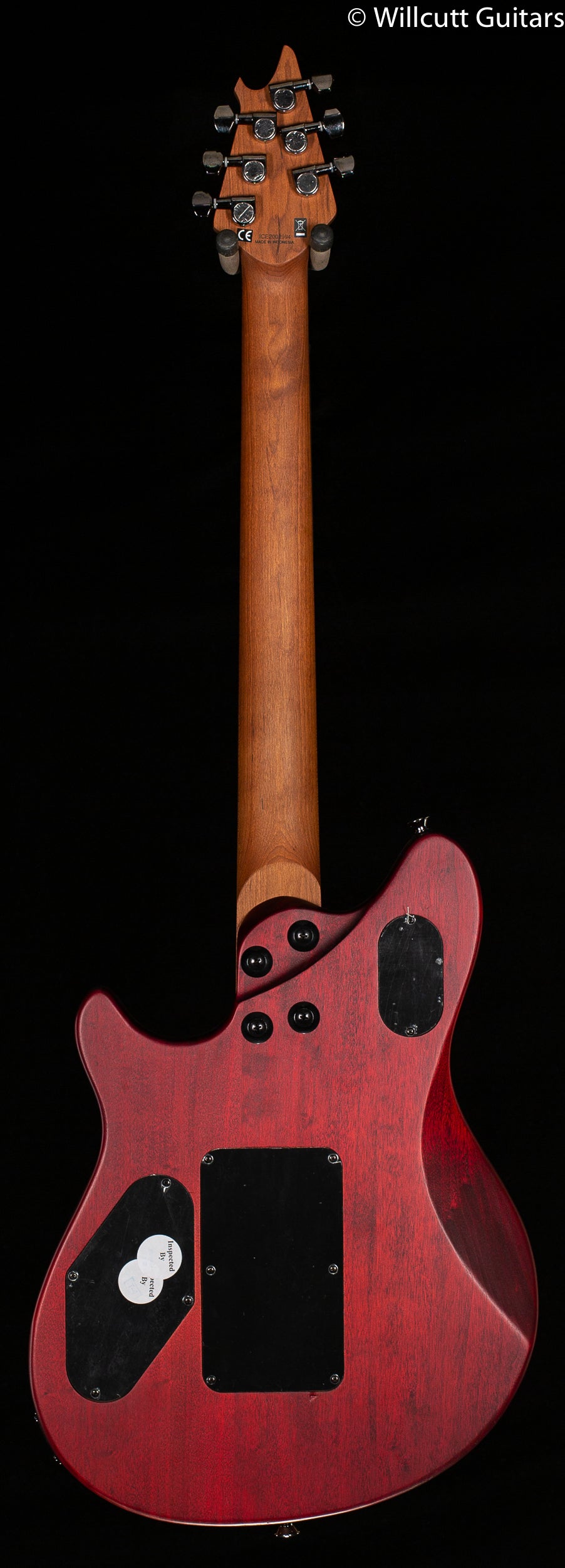 EVH Wolfgang WG Standard Exotic Spalted Maple Baked Maple Fingerboard Natural