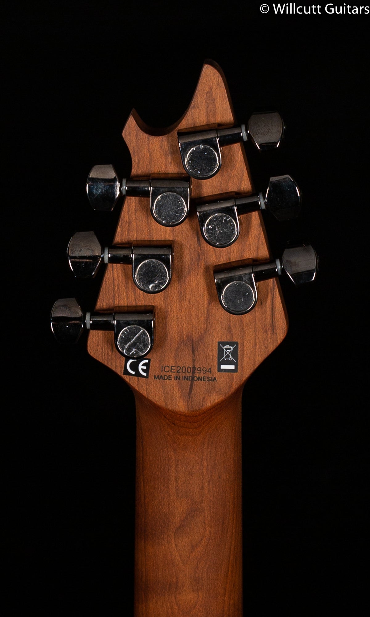 EVH Wolfgang WG Standard Exotic Spalted Maple Baked Maple Fingerboard Natural