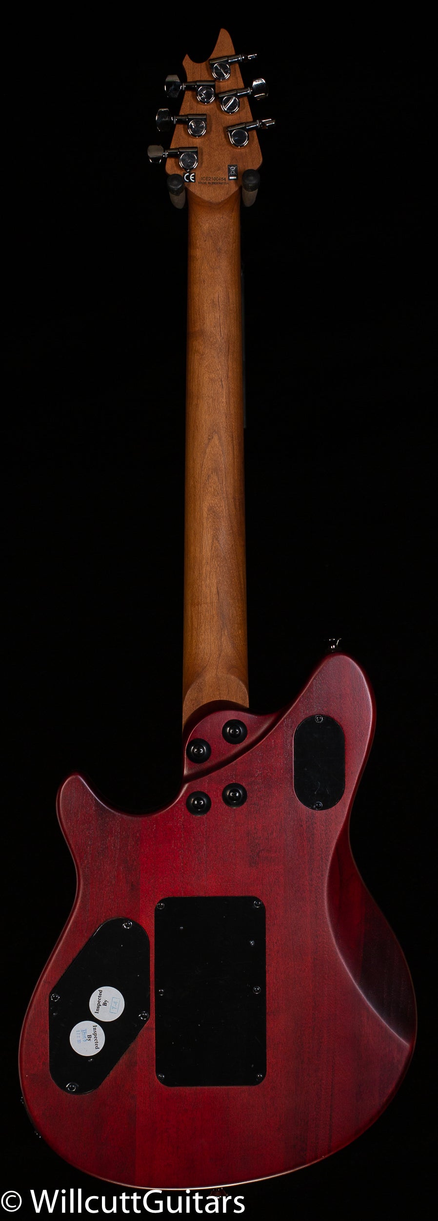 EVH Wolfgang WG Standard Exotic Bocote Natural Baked Maple Fingerboard