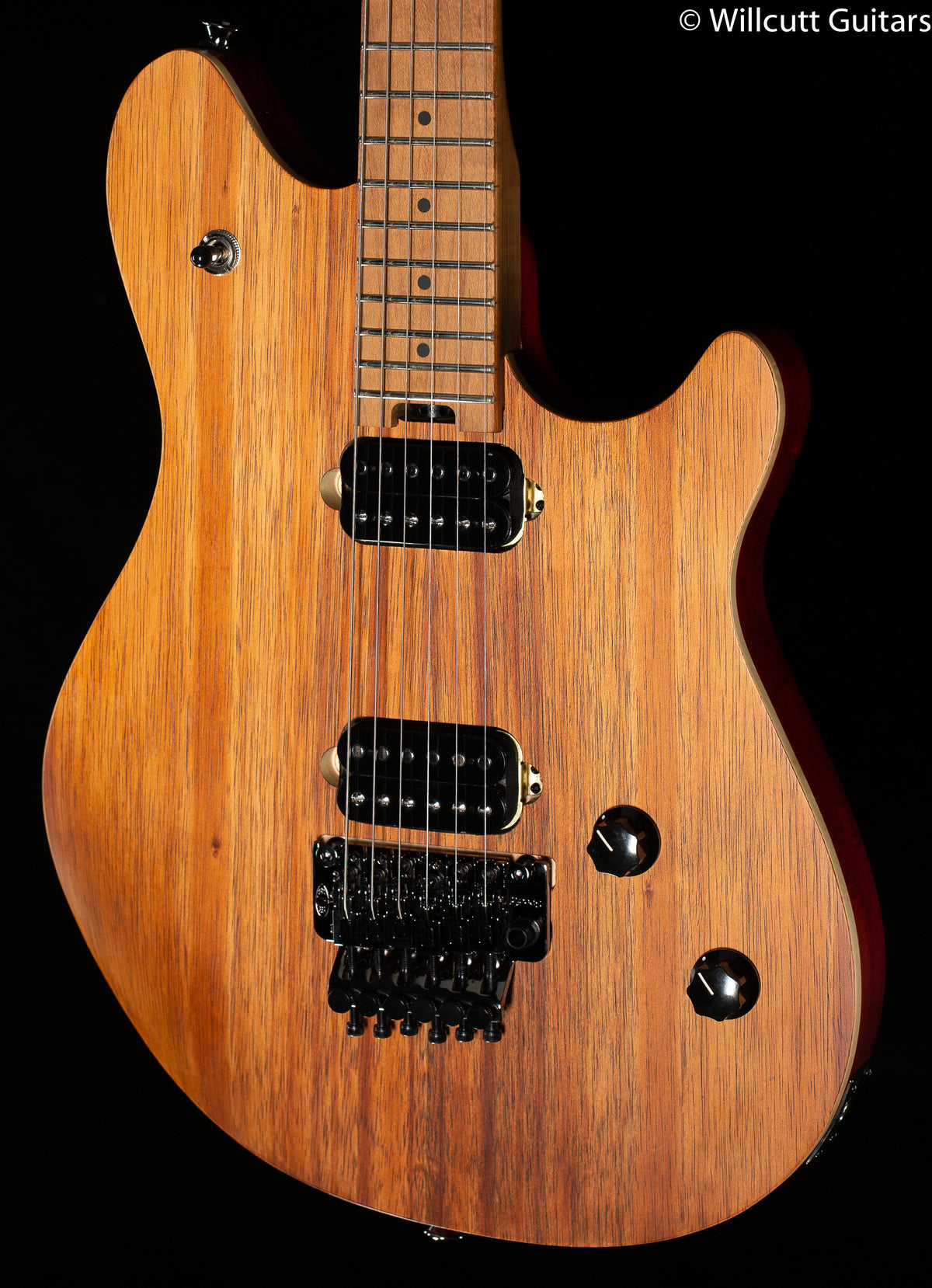 EVH Wolfgang Standard Exotic Koa Baked Maple Fingerboard Natural (677)
