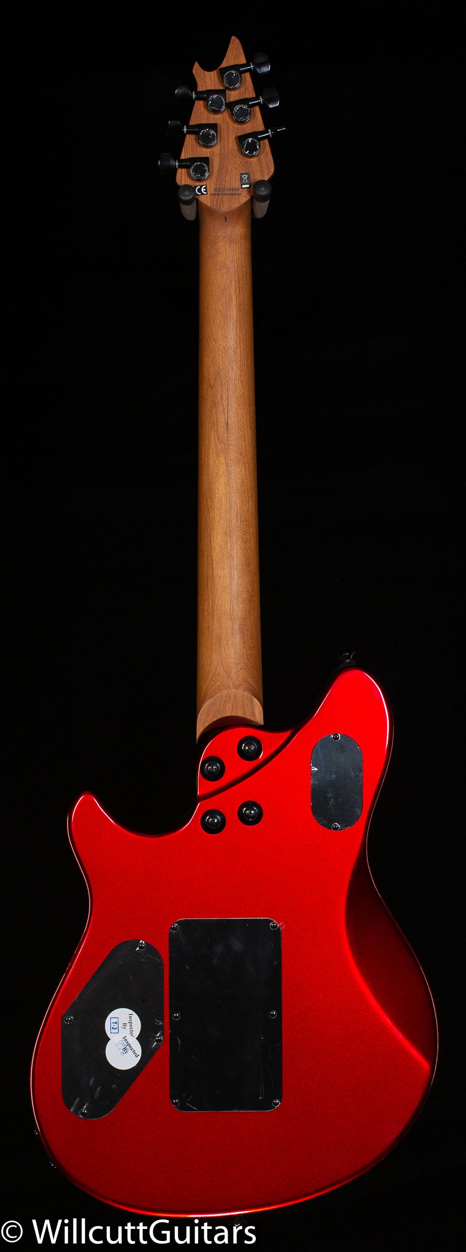 EVH Wolfgang WG Standard Baked Maple Fingerboard Stryker Red - Willcutt  Guitars