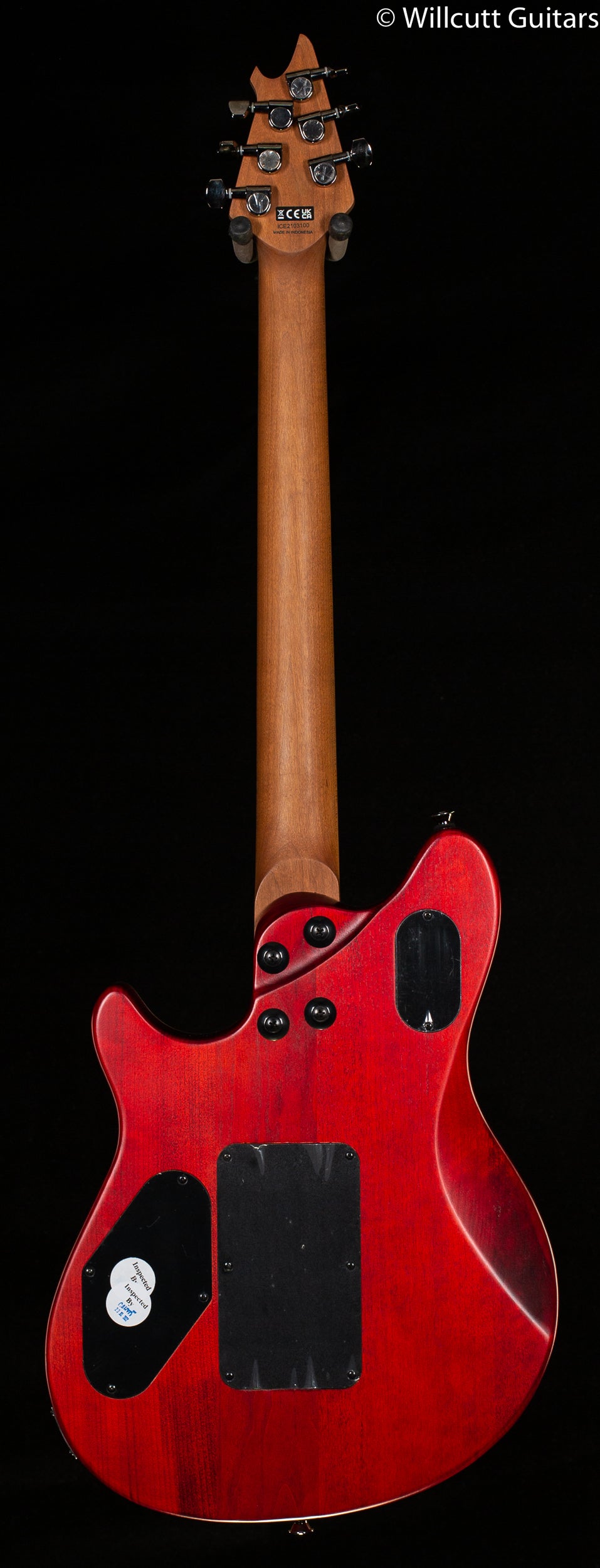 EVH Wolfgang WG Standard Exotic Laurel Burl Baked Maple Fingerboard Natural (100)