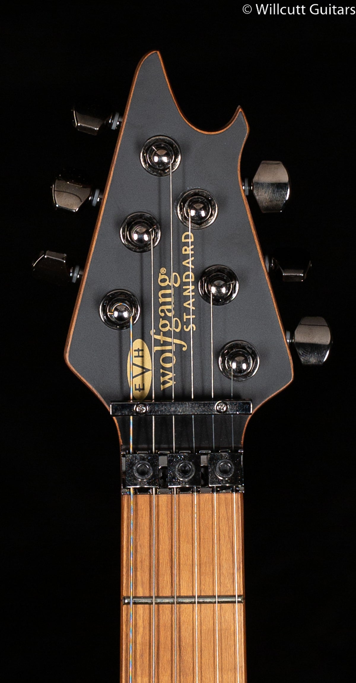 EVH Wolfgang WG Standard Exotic Poplar Burl Baked Maple Fingerboard Natural (660)