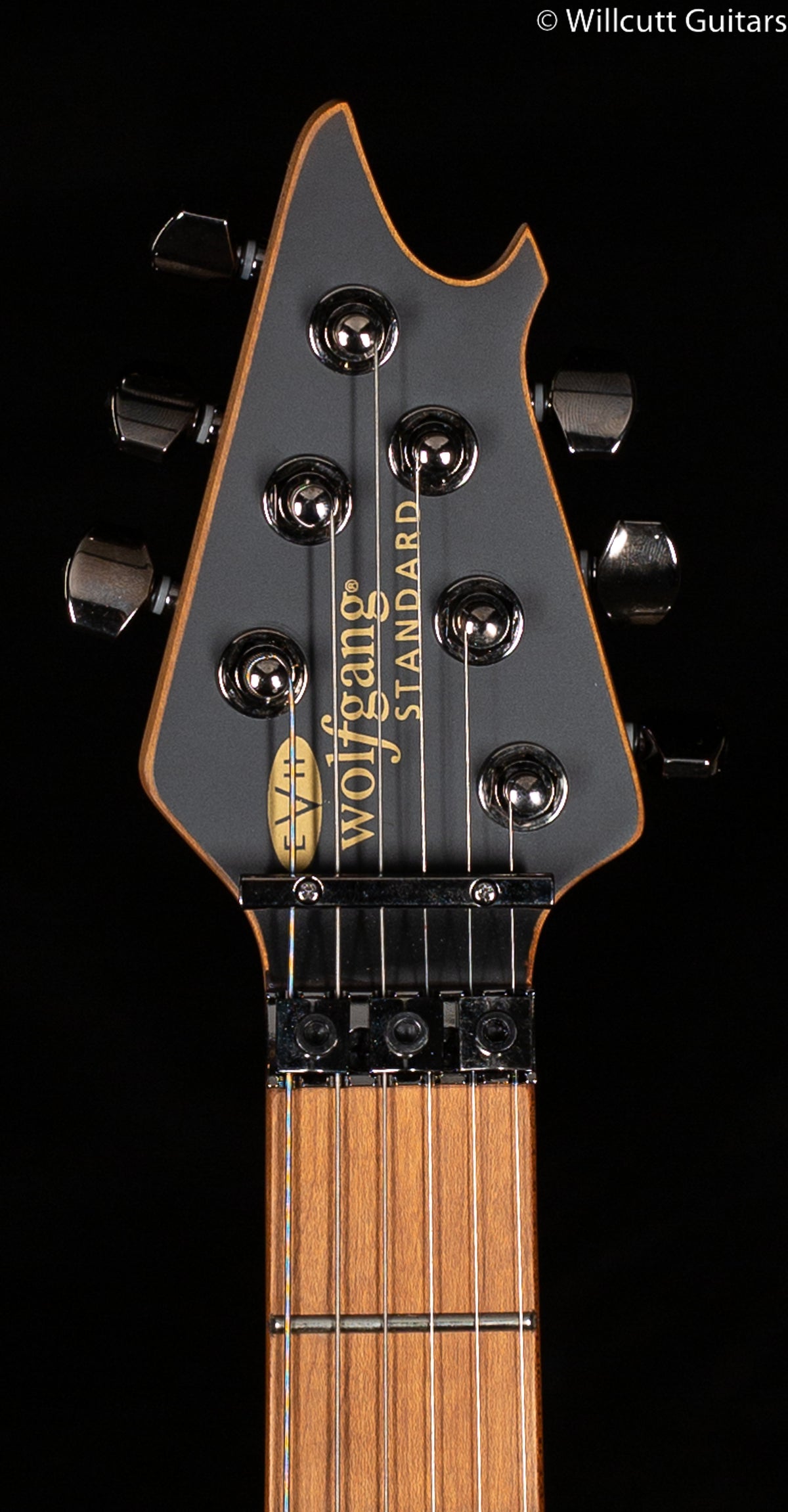 EVH Wolfgang WG Standard Exotic Poplar Burl Baked Maple Fingerboard Natural (020)