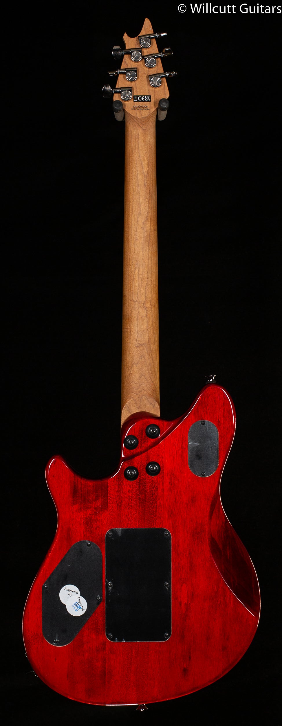 EVH Wolfgang WG Standard Exotic Ziricote Baked Maple Fingerboard Natural (208)