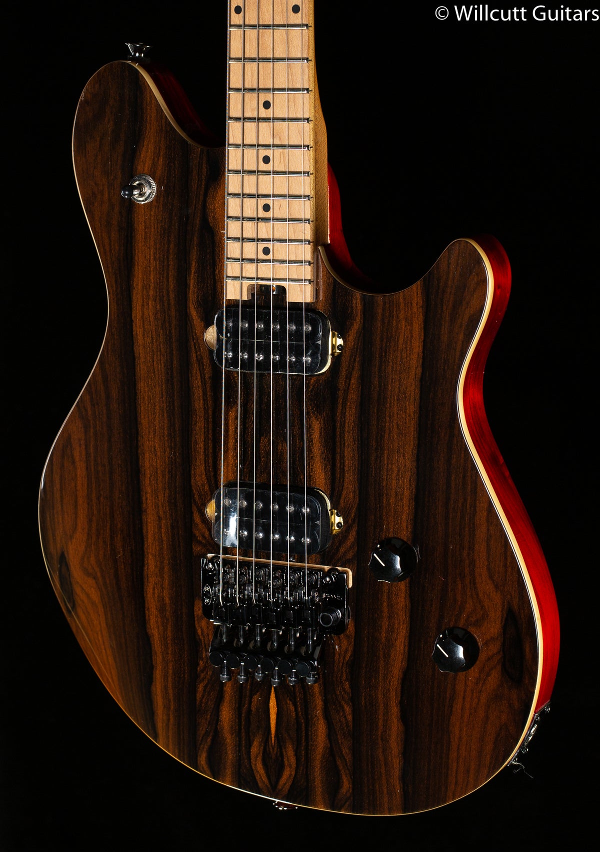 EVH Wolfgang WG Standard Exotic Ziricote Baked Maple Fingerboard Natural (208)