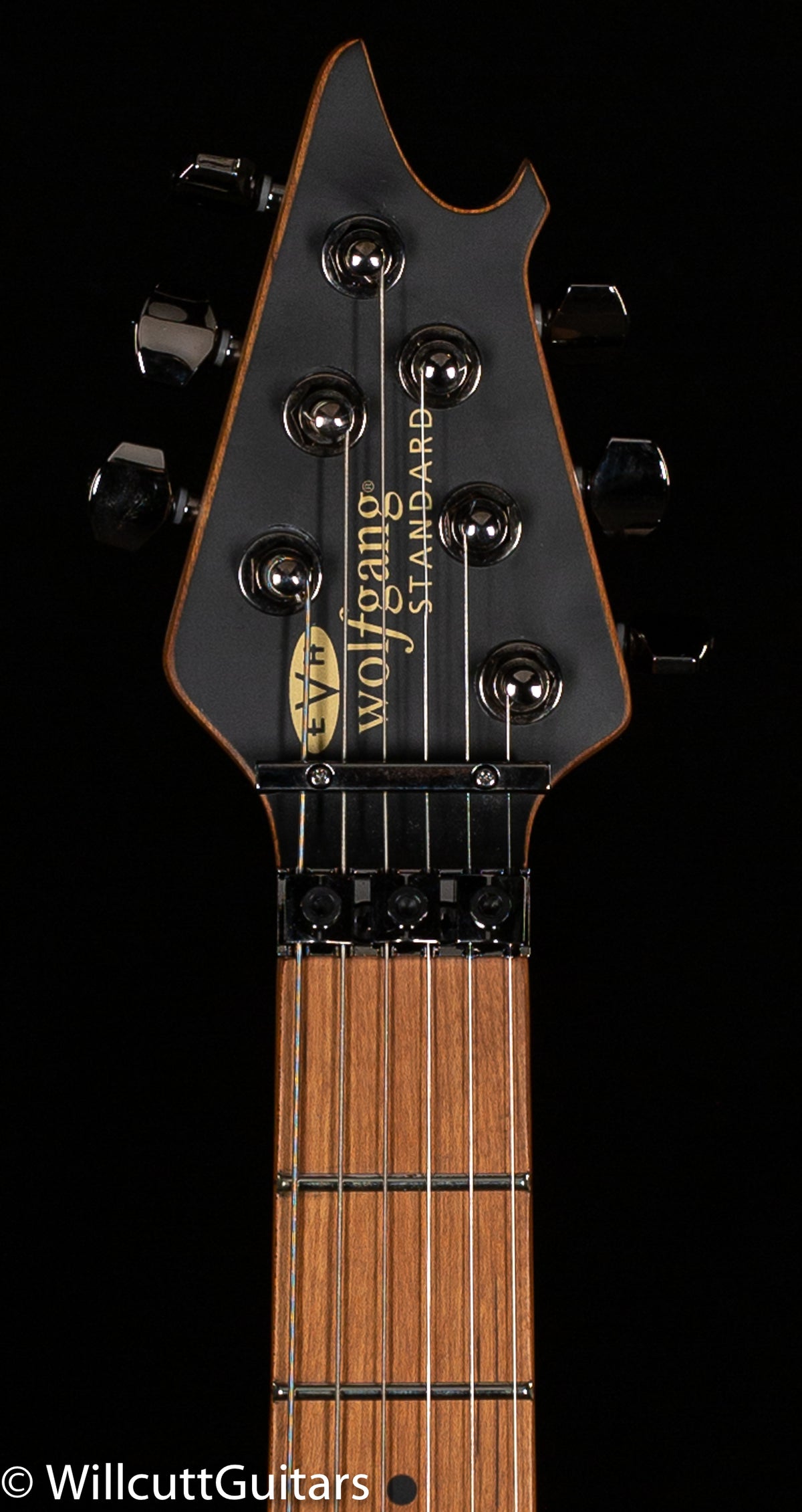 EVH Wolfgang WG Standard Exotic Spalted Maple Baked Maple Fingerboard Natural (800)