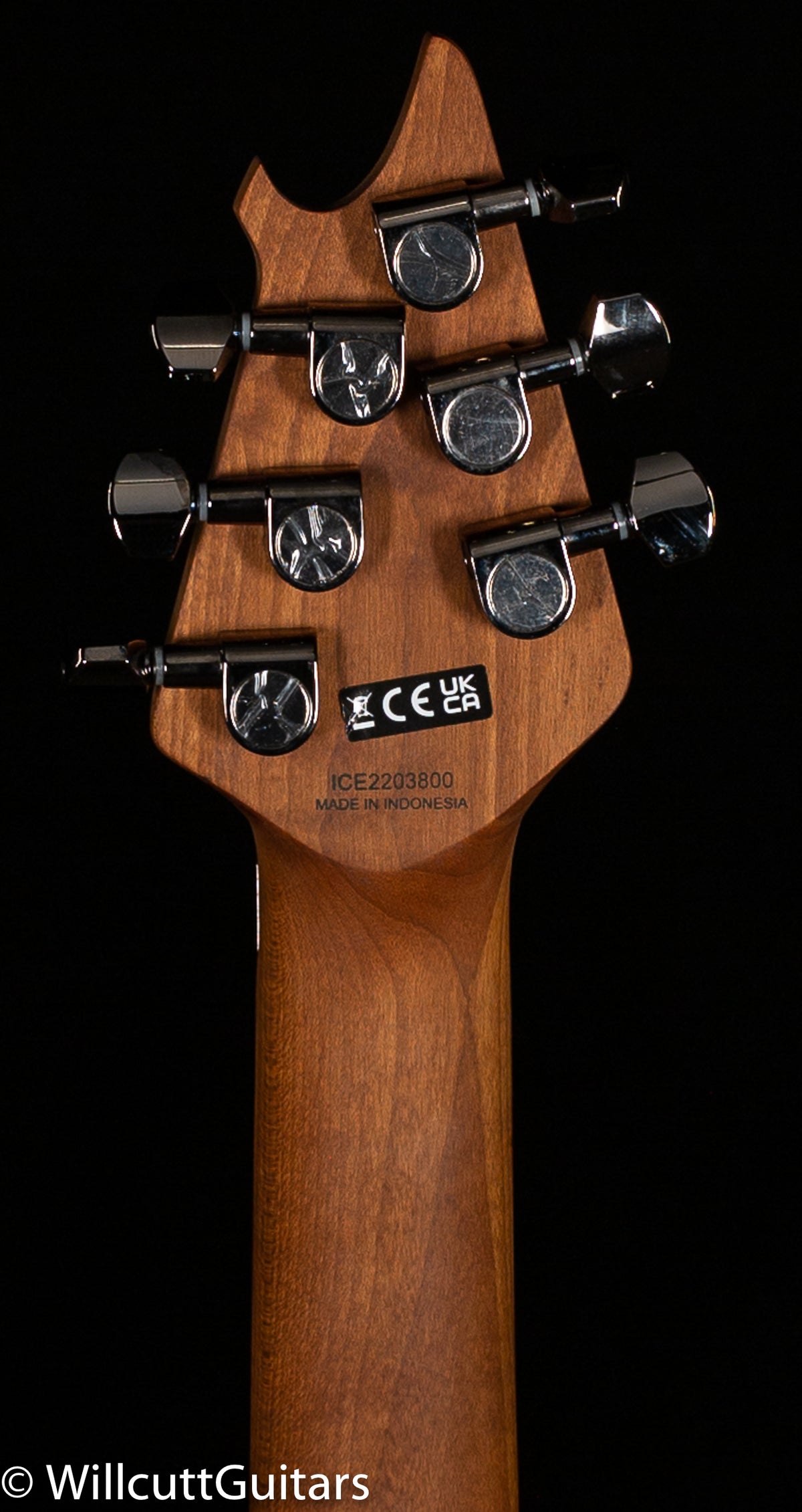 EVH Wolfgang WG Standard Exotic Spalted Maple Baked Maple Fingerboard Natural (800)