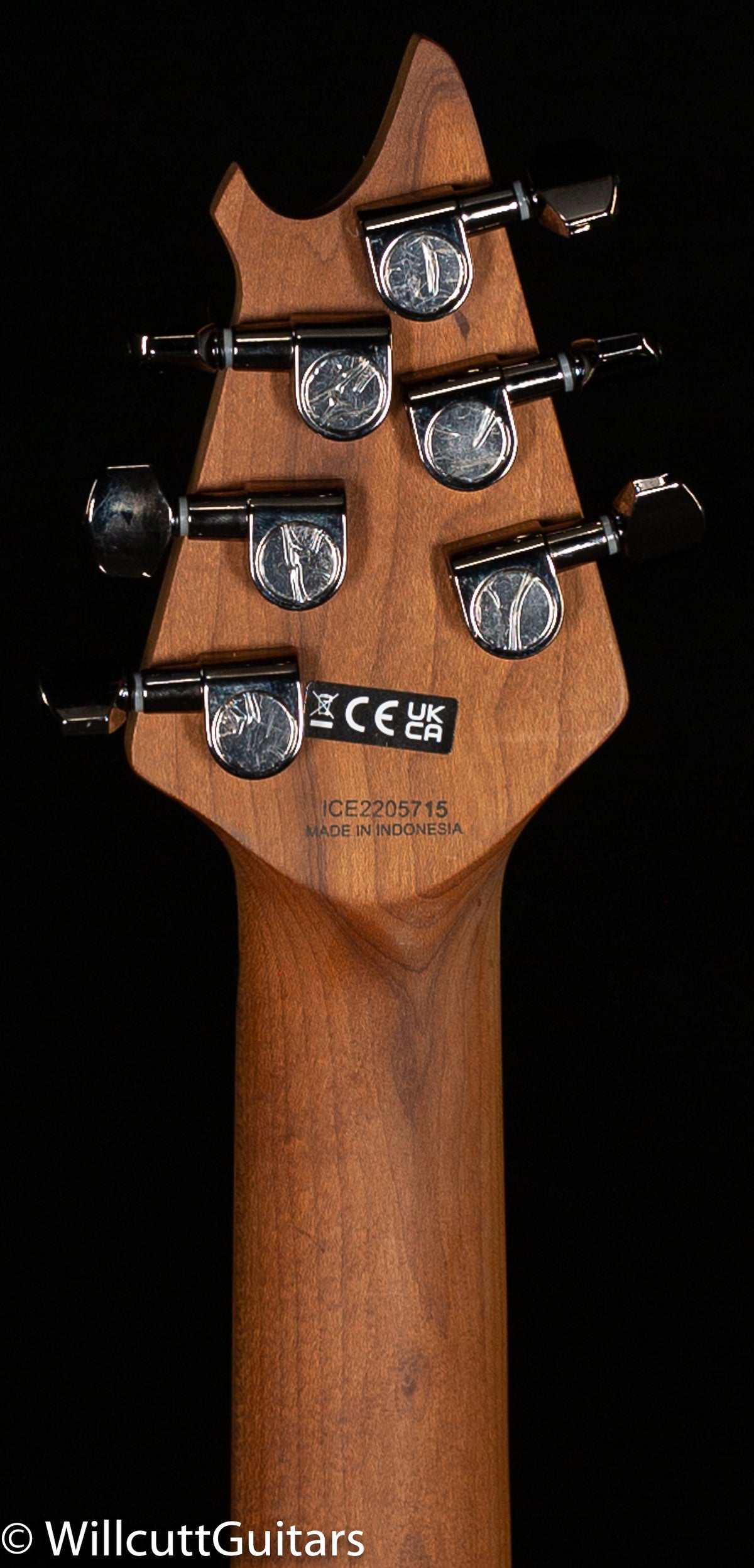 EVH Wolfgang WG Standard QM Baked Maple Fingerboard 3-Color Sunburst (715)