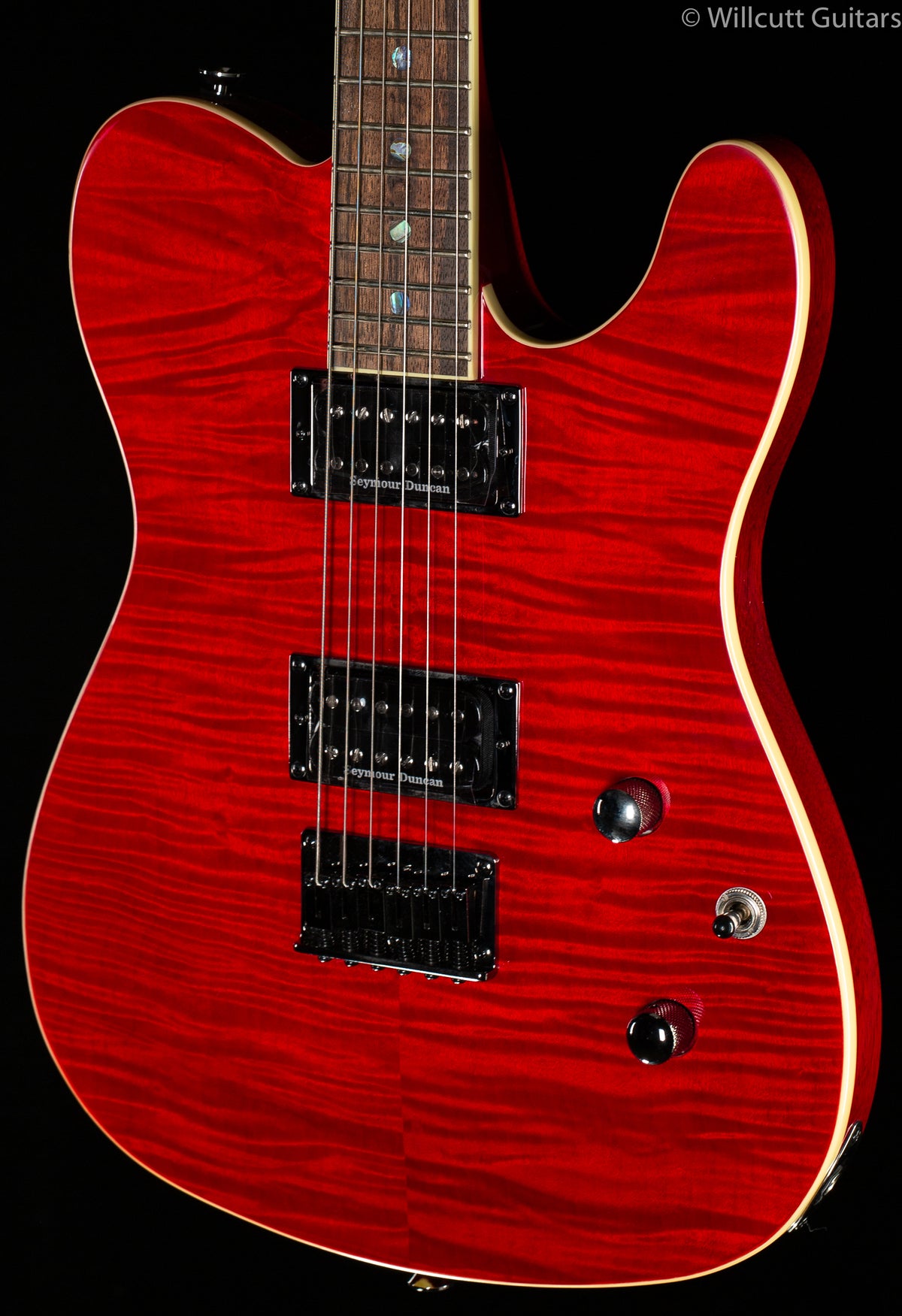 Fender Special Edition Custom Telecaster FMT HH Crimson Red Transparent Laurel Fingerboard
