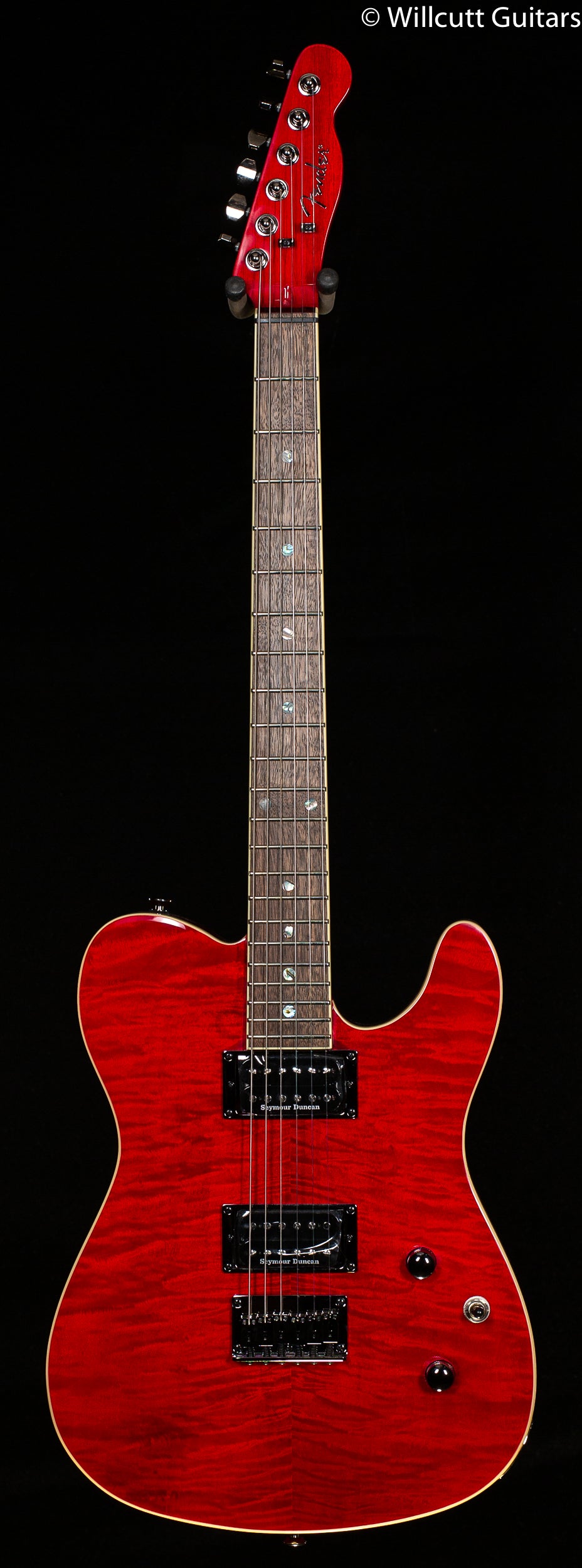 Fender Special Edition Custom Telecaster FMT HH Crimson Red Transparent Laurel Fingerboard