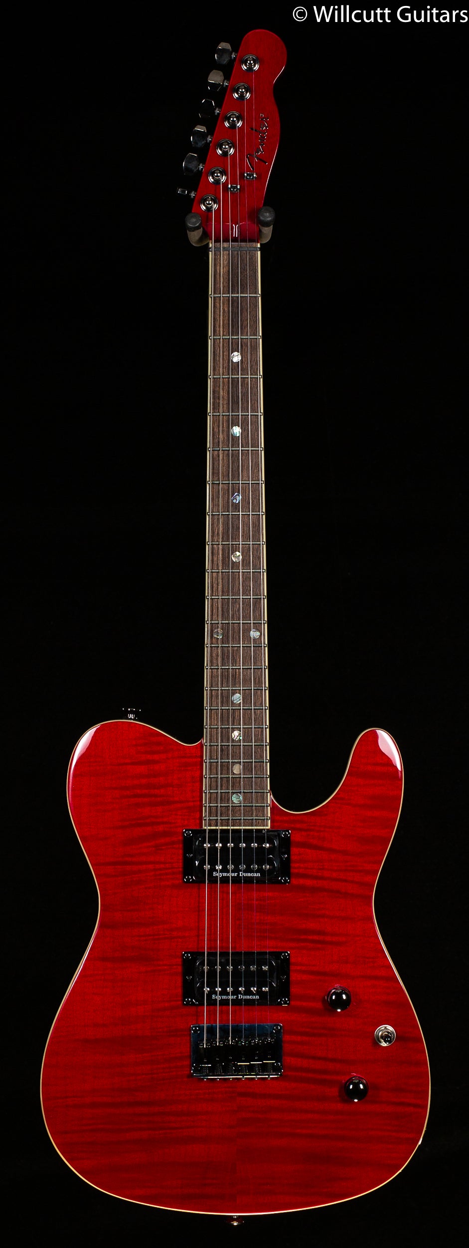 Fender Special Edition Custom Telecaster FMT HH Crimson Red Transparent Laurel Fingerboard