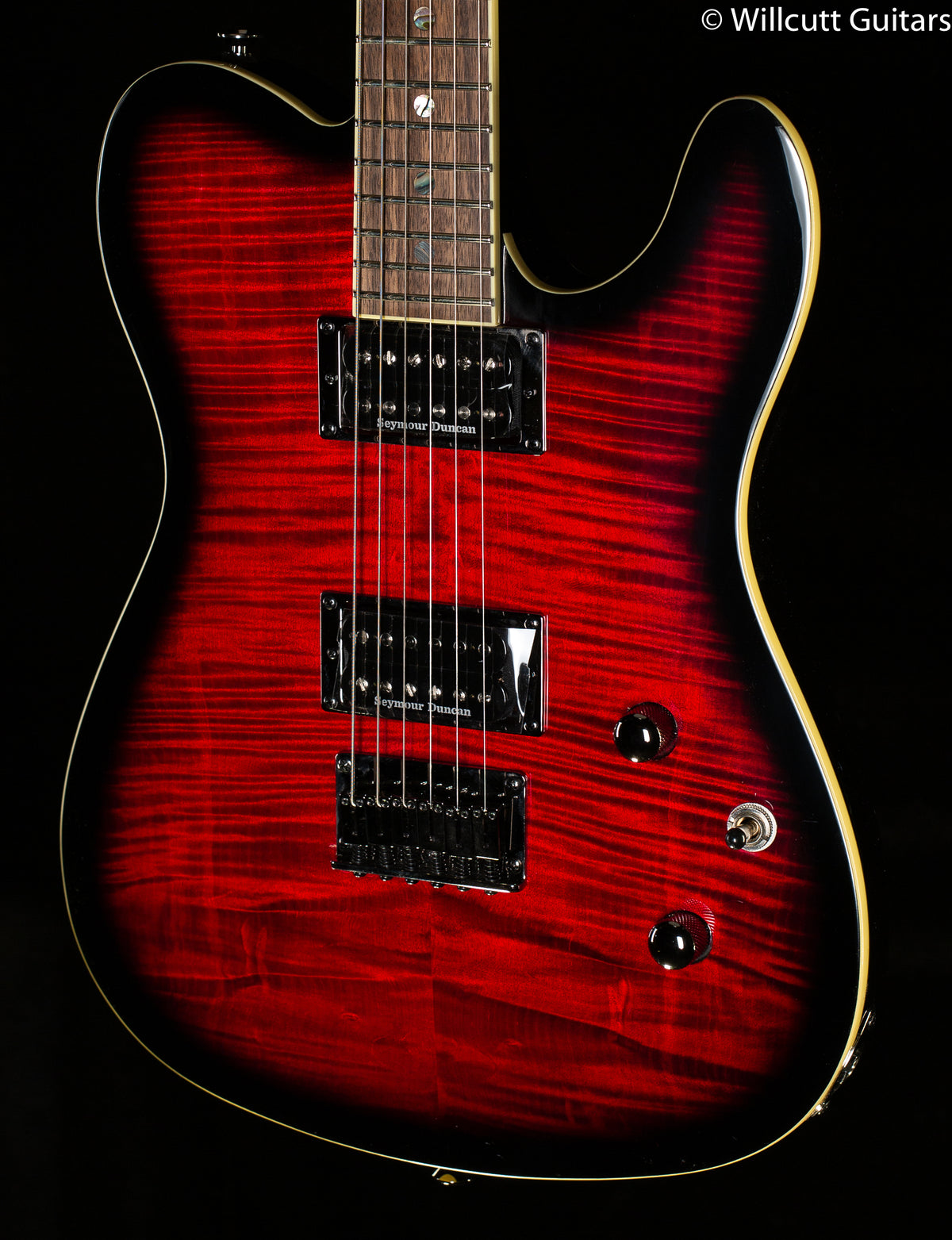 Fender Special Edition Custom Telecaster® FMT HH Black Cherry Burst