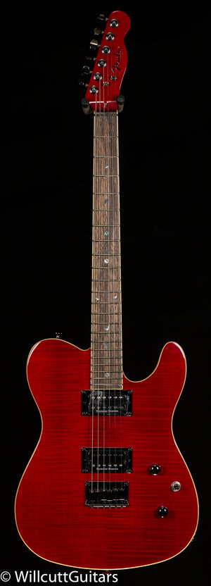 Fender Special Edition Custom Telecaster FMT HH Crimson Red Transparent (182)