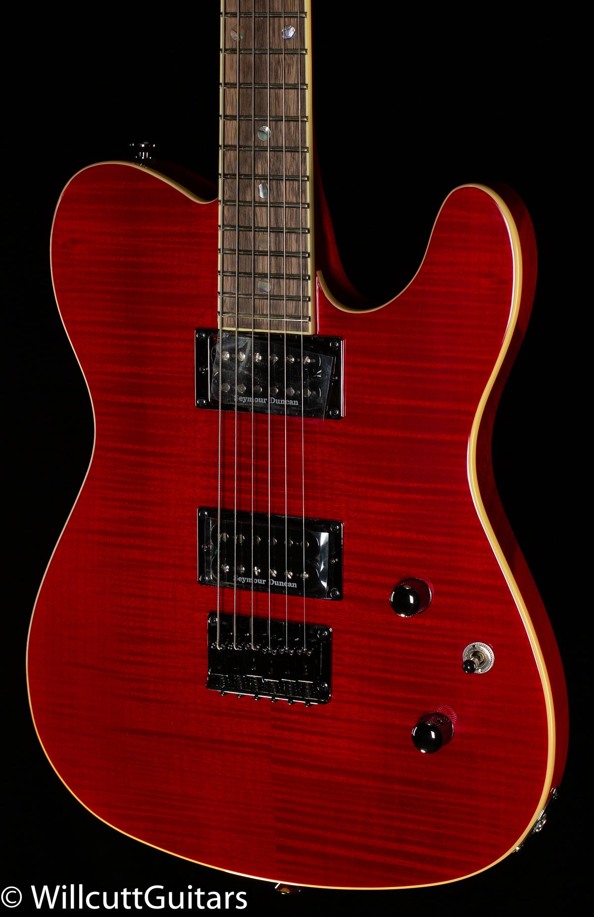 Fender Special Edition Custom Telecaster FMT HH Crimson Red Transparent (182)