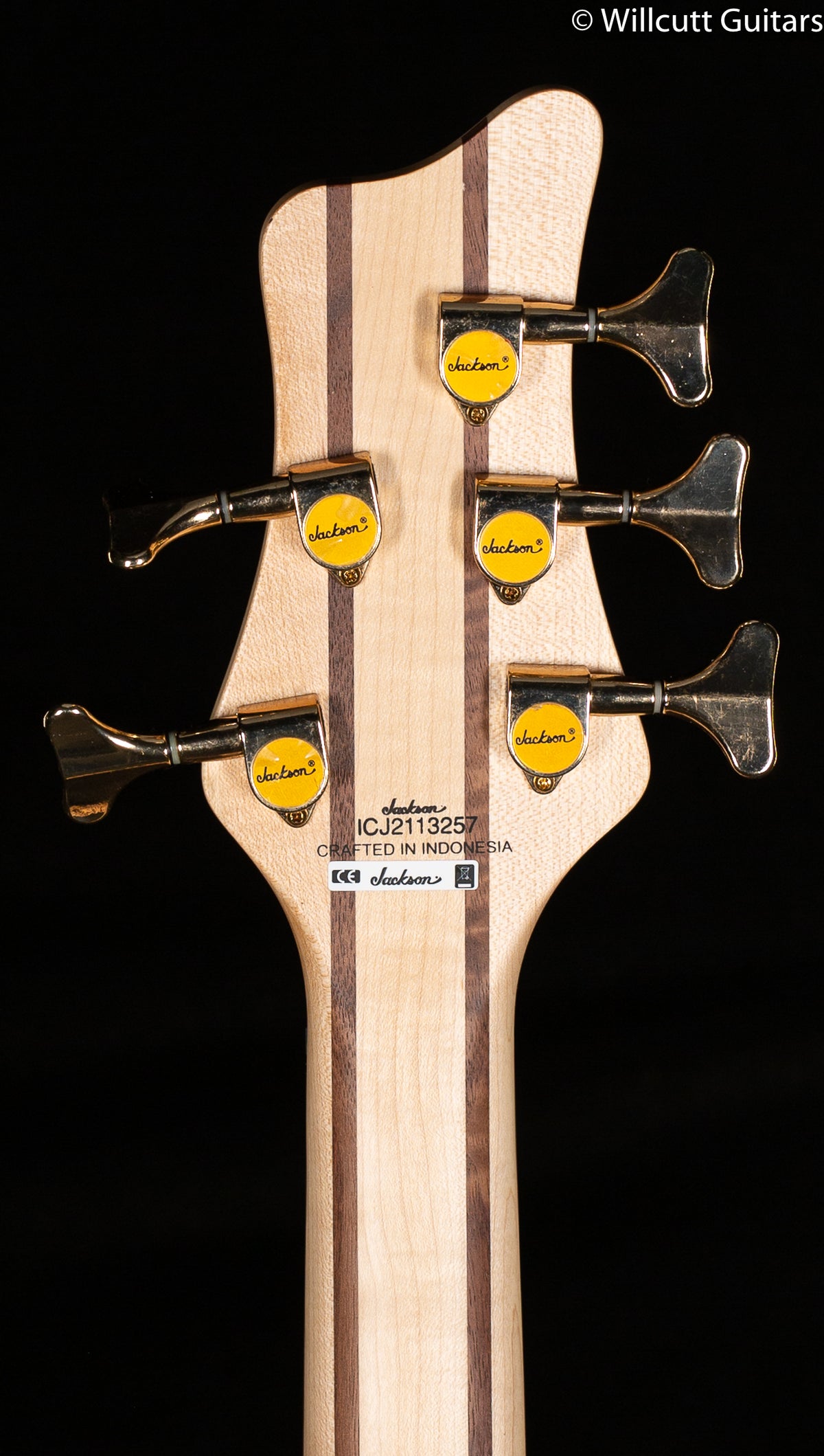 Jackson Pro Series Spectra Bass SBP V Caramelized Jatoba Fingerboard Transparent Cherry Burst Bass Guitar (257)