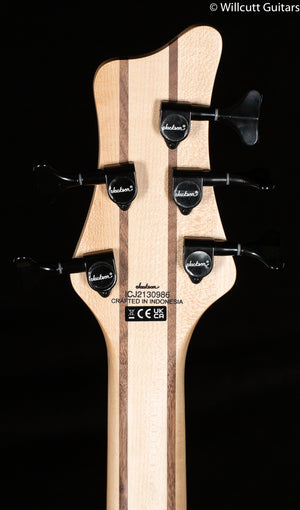 Jackson Pro Series Spectra Bass SBA V Caramelized Jatoba Fingerboard Blue Burst Bass Guitar (986)