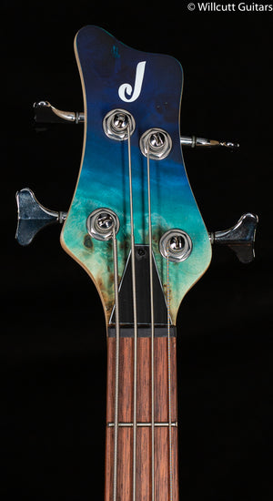 Jackson Pro Series Spectra Bass SBP IV Caramelized Jatoba Fingerboard Caribbean Blue Bass Guitar (188)