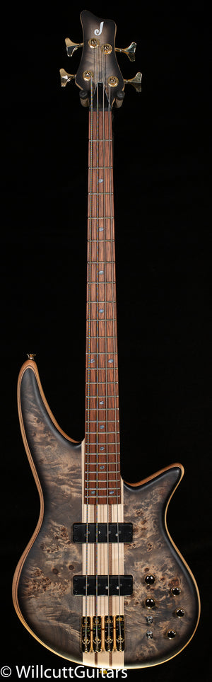 Jackson Pro Series Spectra Bass SBP IV Caramelized Jatoba Fingerboard Transparent Black Burst Bass Guitar (159)