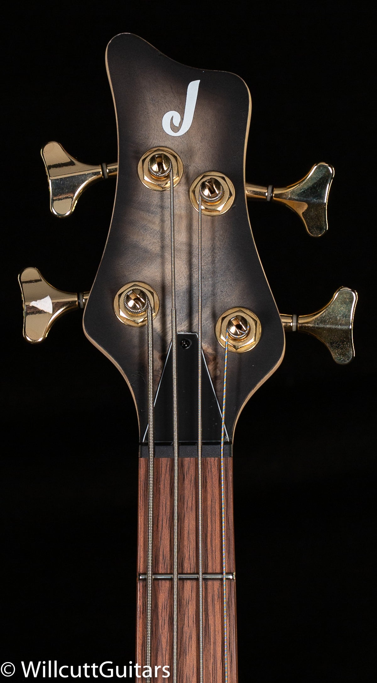 Jackson Pro Series Spectra Bass SBP IV Caramelized Jatoba Fingerboard Transparent Black Burst Bass Guitar (159)