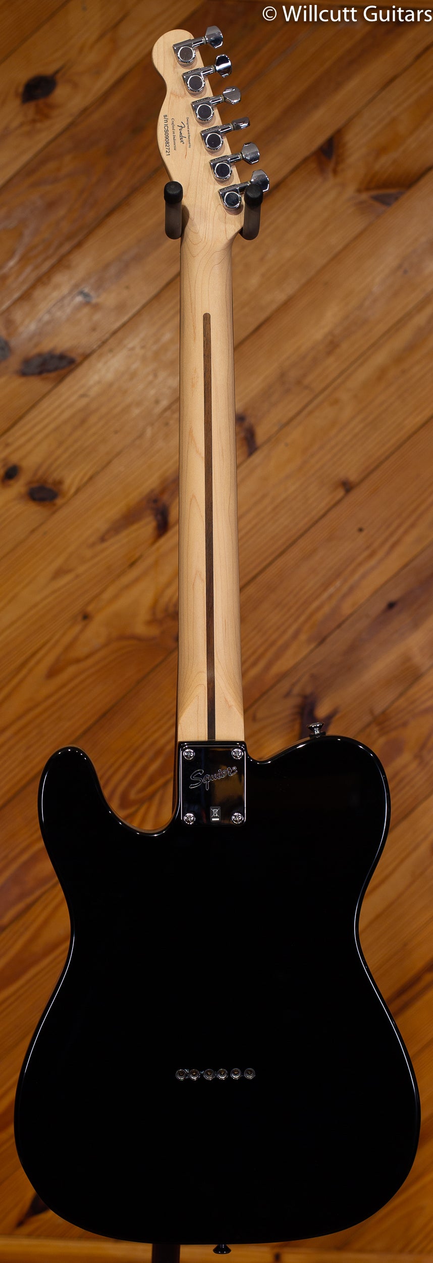 Squier Artist Avril Lavigne Telecaster Black Rosewood - Willcutt