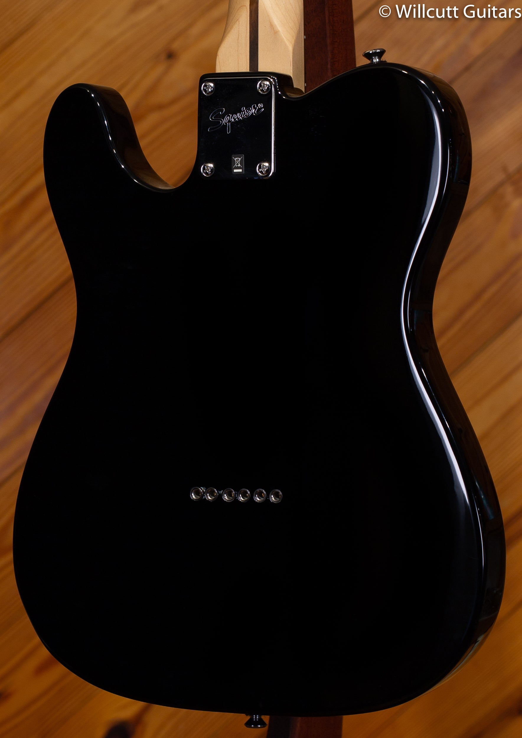 Squier Artist Avril Lavigne Telecaster Black Rosewood - Willcutt