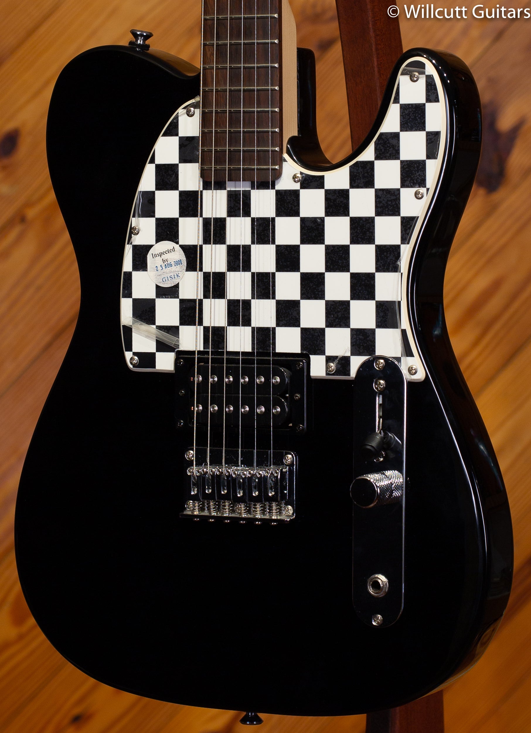 Squier Artist Avril Lavigne Telecaster Black Rosewood - Willcutt