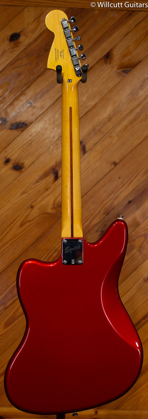 Squier Vintage Modified Jaguar Candy Apple Red Rosewood DEMO