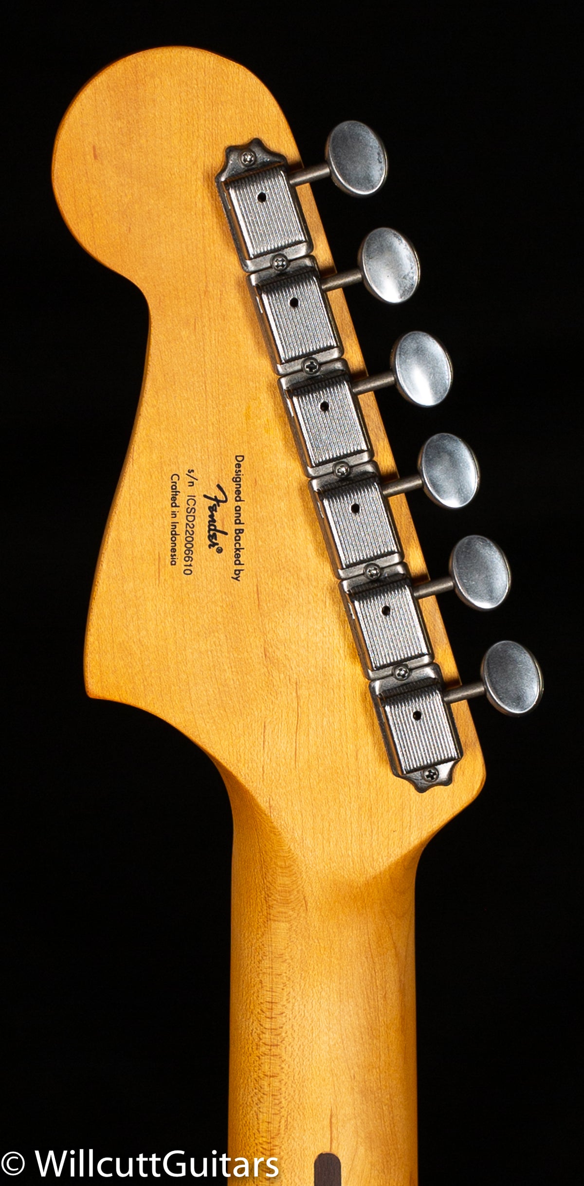 Squier 40th Anniversary Jazzmaster Vintage Edition Maple Fingerboard, Gold Anodized Pickguard, Satin Sea Foam Green (610)