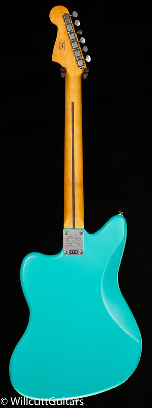 Squier 40th Anniversary Jazzmaster, Vintage Edition, Maple Fingerboard, Gold Anodized Pickguard, Satin Sea Foam Green (798)