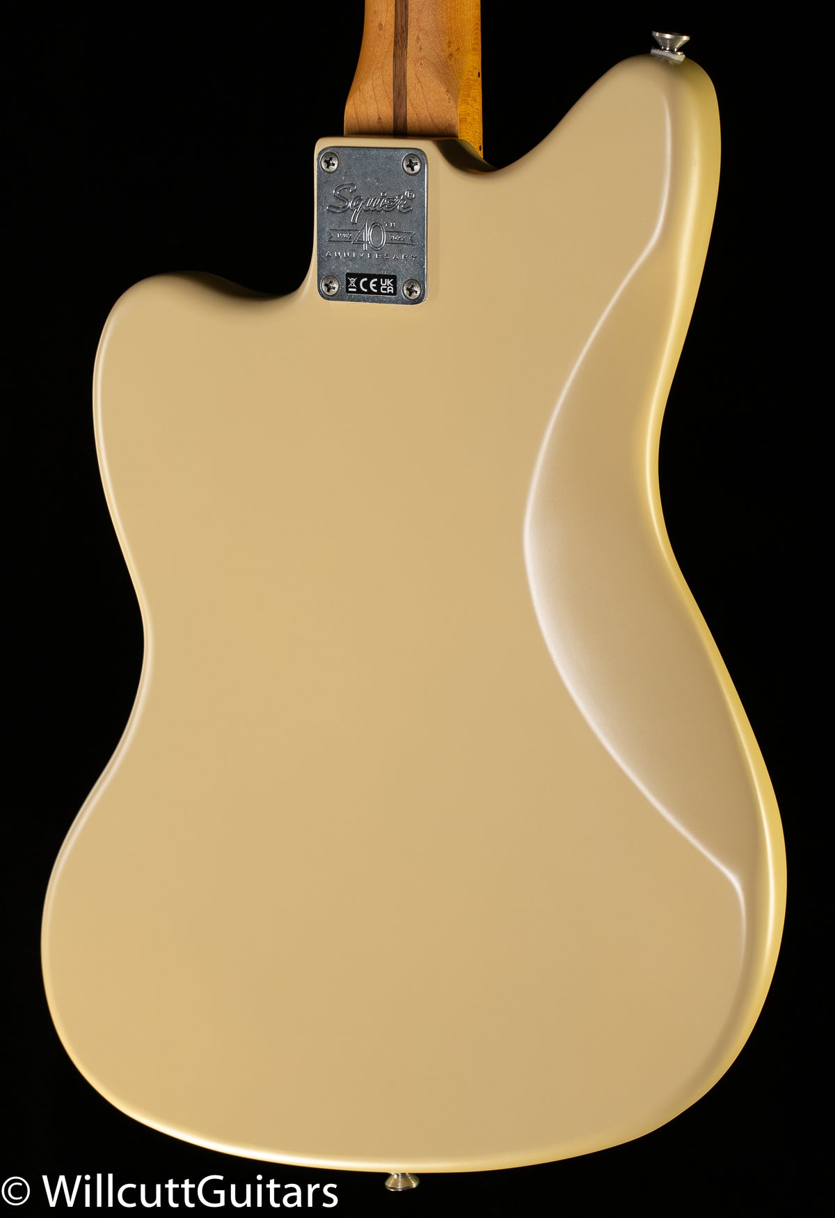 Squier 40th Anniversary Jazzmaster Vintage Edition Maple Fingerboard Satin Desert Sand (886)