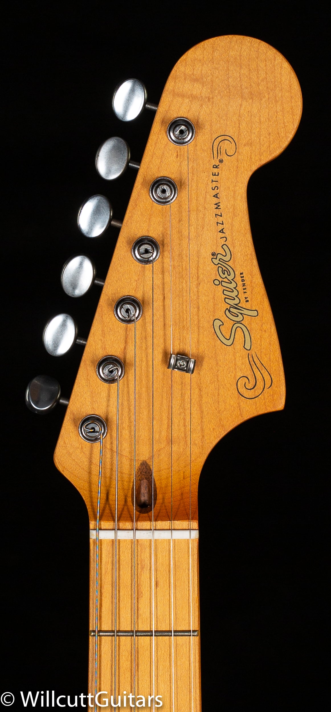 Squier 40th Anniversary Jazzmaster Vintage Edition Maple Fingerboard Satin Desert Sand (886)